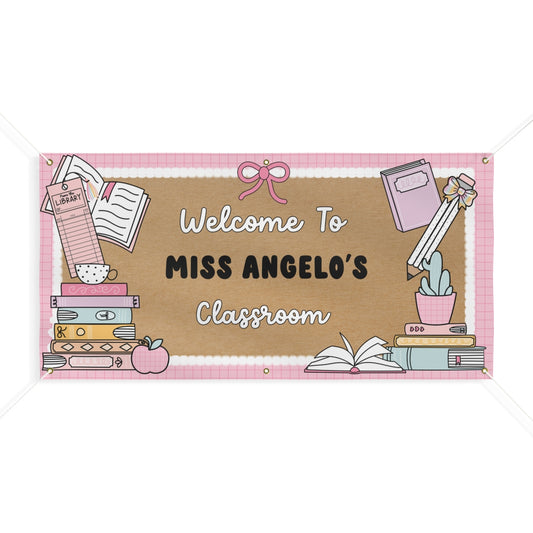 The Storybook Classroom Personalized Banner | Banner Bar