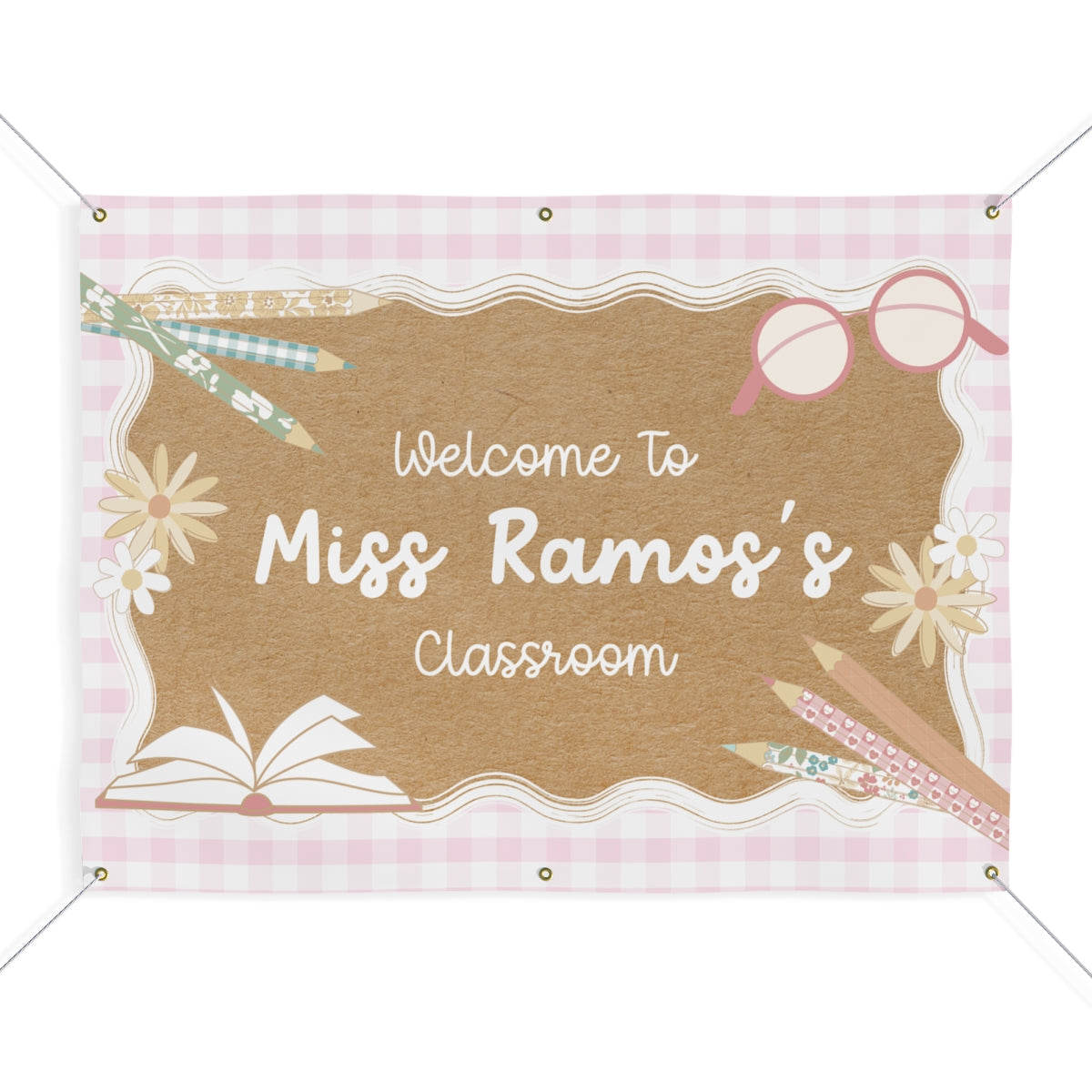 Daisy Days Personalized Classroom Banner | Banner Bar