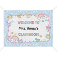 Load image into Gallery viewer, Pastel School Vibes Personalized Banner | Banner Bar
