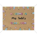 Load image into Gallery viewer, Pastel Pencil Personalized Classroom Banner | Banner Bar
