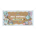 Load image into Gallery viewer, Back to School Pastel Cuties Personalized Banner | Banner Bar

