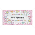 Load image into Gallery viewer, Bow & Rainbow Personalized Banner | Banner Bar
