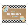 Load image into Gallery viewer, Retro Smiles Personalized Classroom Banner | Banner Bar
