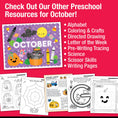 Load image into Gallery viewer, Printable Preschool October Daily Math
