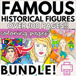 Famous Historical Figures- Bulletin Board, Classroom Decor, Biography Report