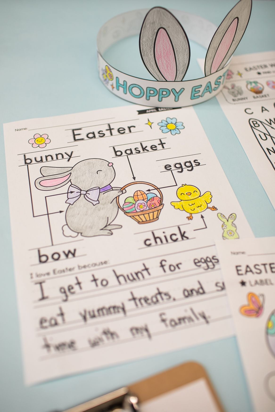 Printable April Easter Activities Pack