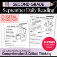 Load image into Gallery viewer, Second Grade September Daily Reading
