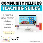 Community Helpers Digital Teaching Slides | Google Slides Activities