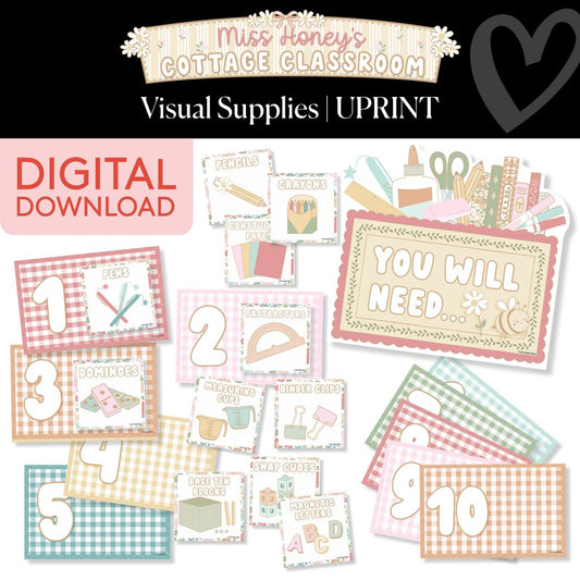 Printable Calming Visual Supplies | Miss Honey's Cottage Classroom