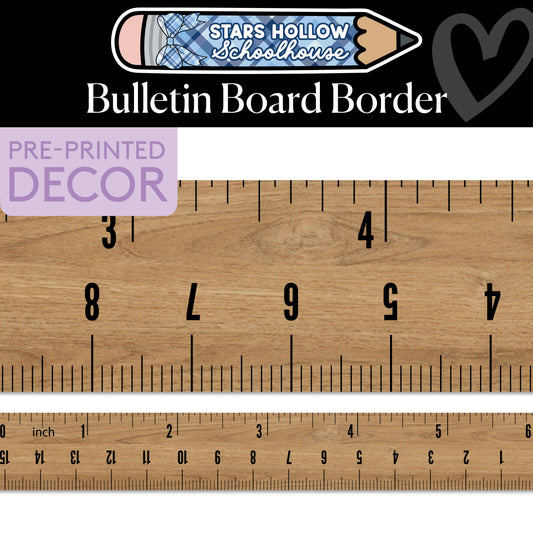 Measure Up Bulletin Board Border | Stars Hollow Schoolhouse