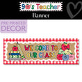 Load image into Gallery viewer, Retro Kraft Paper Banner | 90s Teacher
