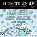 Load image into Gallery viewer, Ultimate Winter Classroom Decor Bundle | Sweet Sips and Snowflakes
