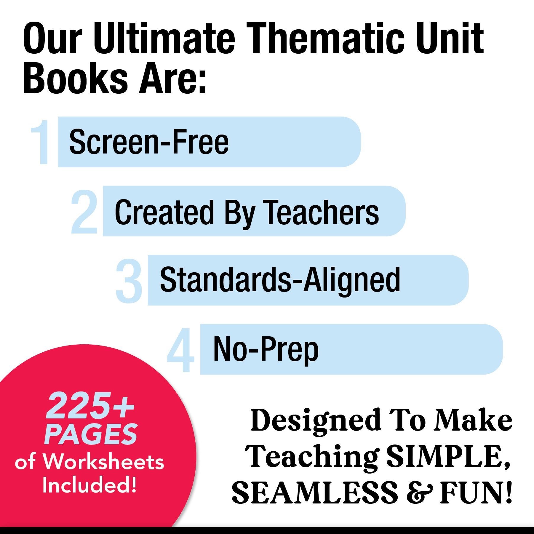 Big Book of September Preschool Thematic Unit Bundle
