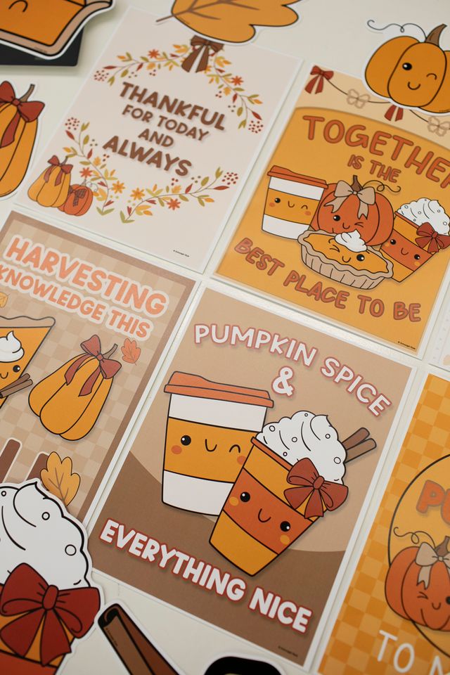 Printable Thanksgiving Mini Posters | Pumpkin Spice and Everything Nice