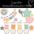 Load image into Gallery viewer, Printable Classroom Birthday Bulletin Board Set Classroom Decor Sugar Pop by UPRINT
