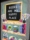 Reading Door Decor & Bulletin Board Set | Reading Month Classroom Decor UPRINT | Schoolgirl Style