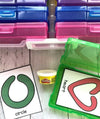 Colors and Shapes Task Box Activities for Pre-K