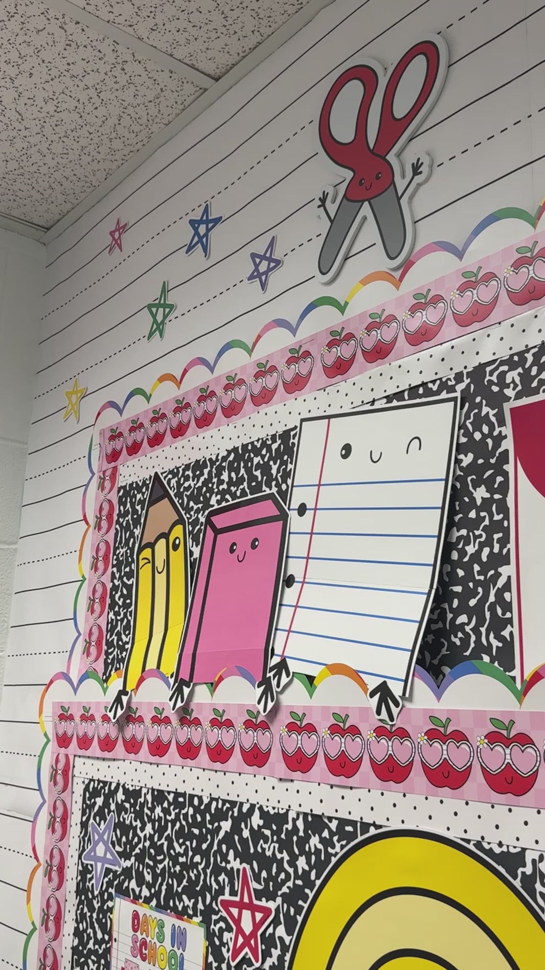 bright rainbow alphabet cards with images 