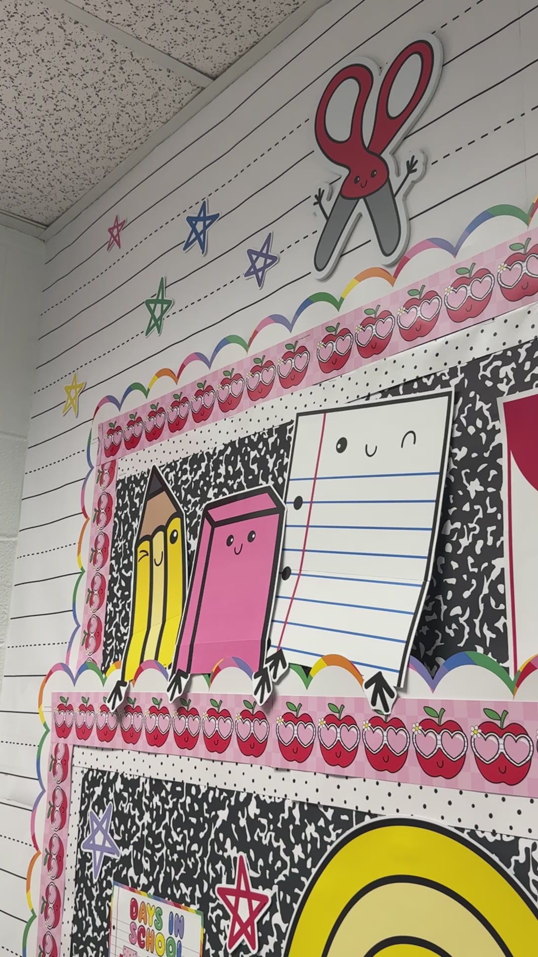 bright rainbow alphabet cards with images 