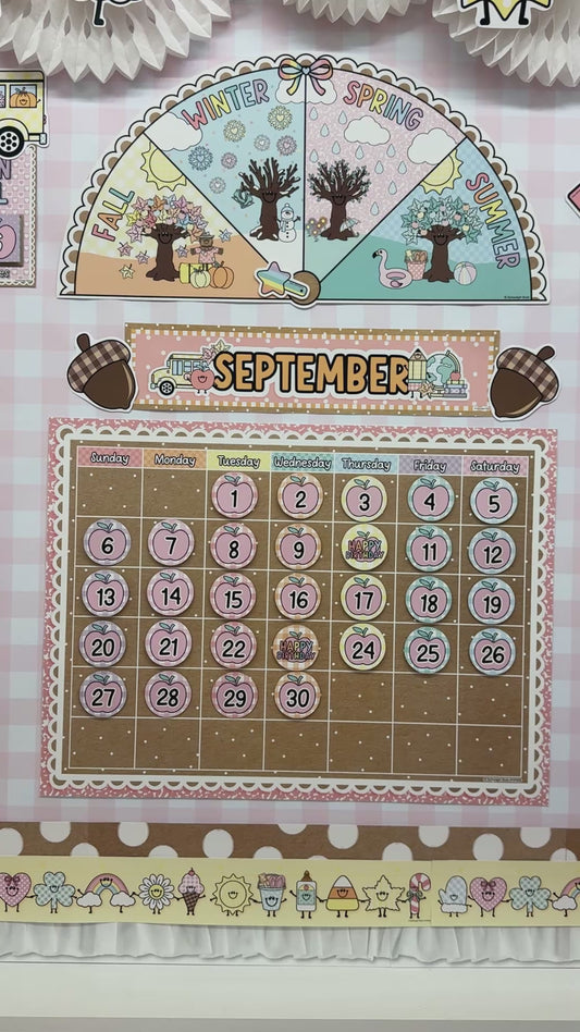a year in pastel calendar 