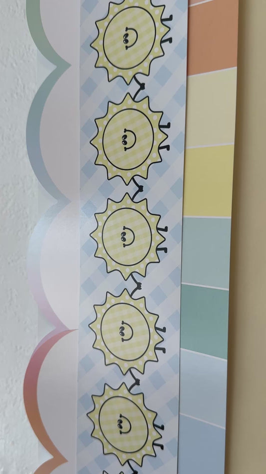 Sunshine Parade Border | A Year In Pastel