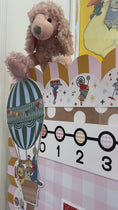 Load and play video in Gallery viewer, Printable Vintage Number Line 0-135 | Storybook Circus
