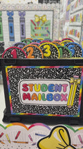 Load and play video in Gallery viewer, Rainbow student mailbox 
