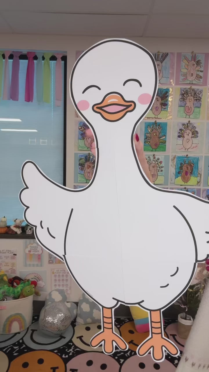 christmas classroom goose