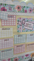 Load and play video in Gallery viewer, Pastel birthday gingham bulletin board set 
