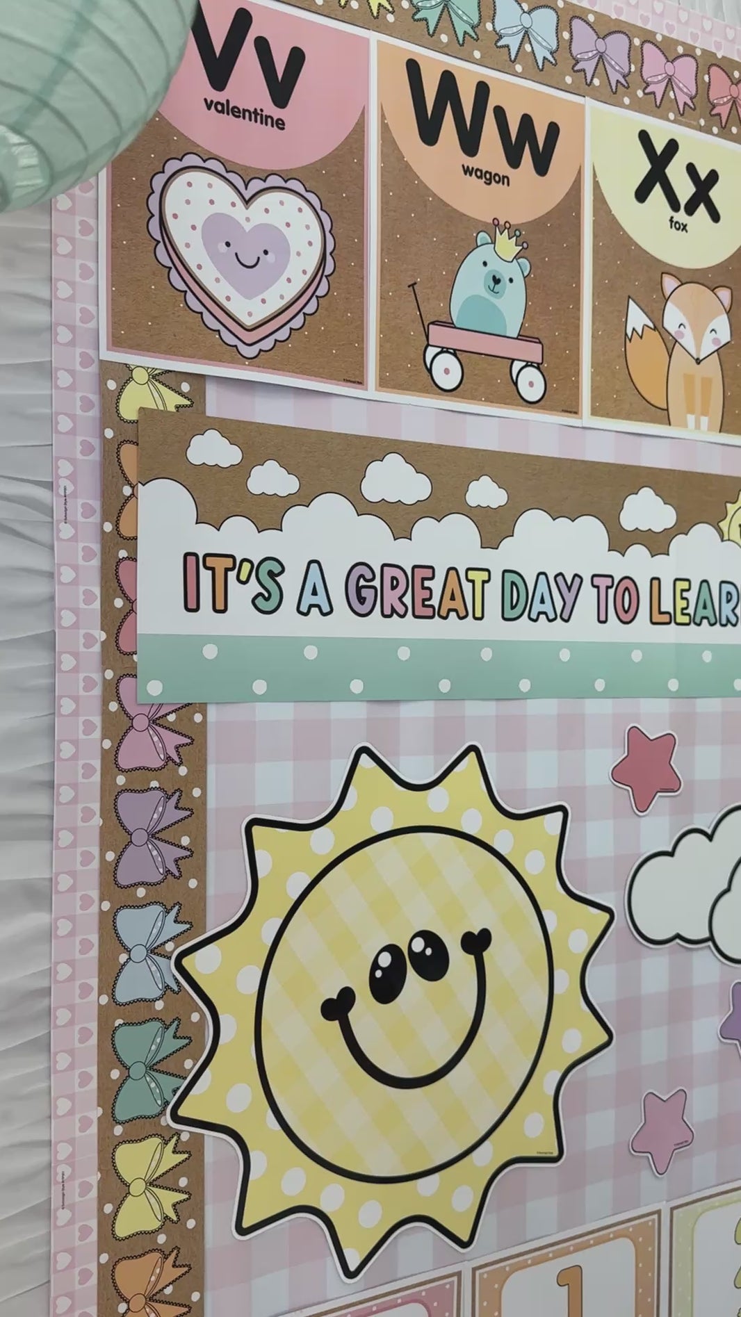Its a great day to learn banner a year in pastel 