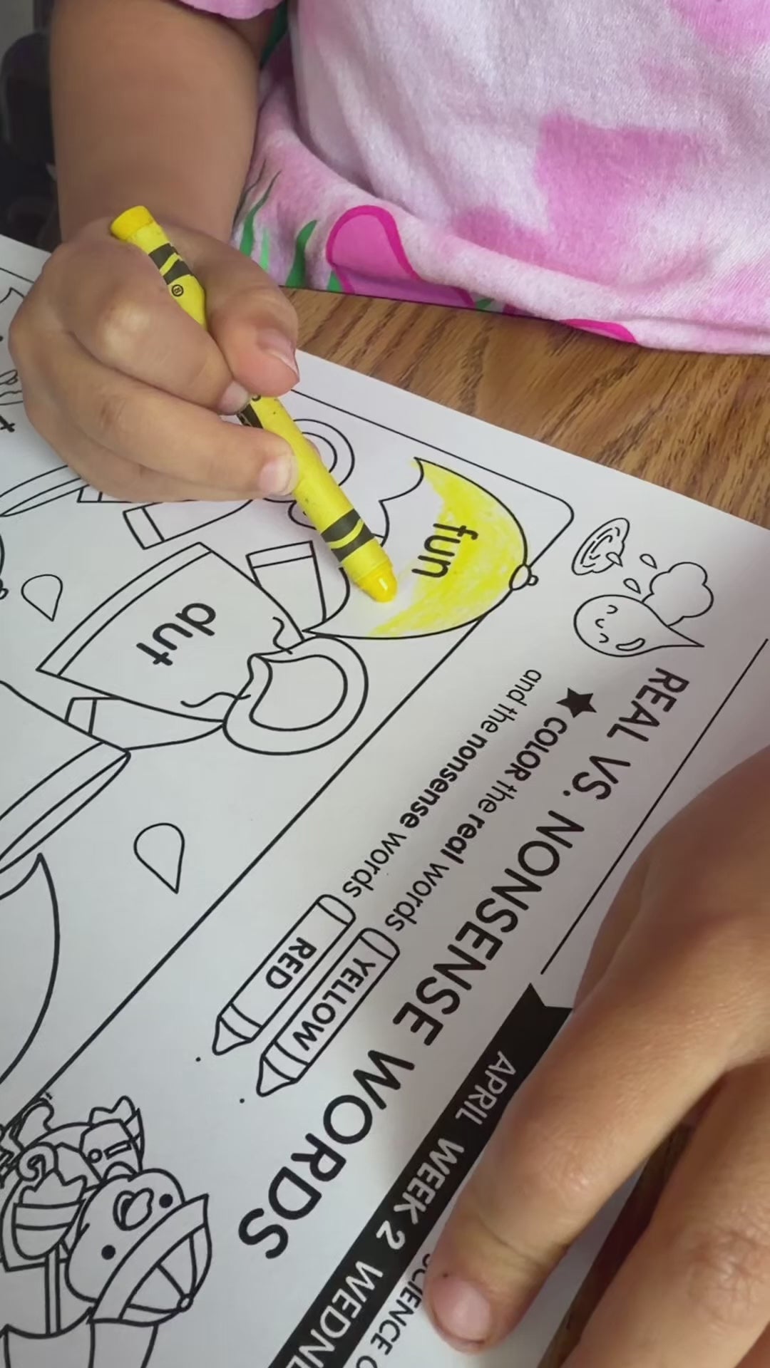 Printable Kindergarten April Daily Science of Reading