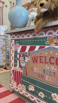 Load and play video in Gallery viewer, welcome kraft banner storybook circus
