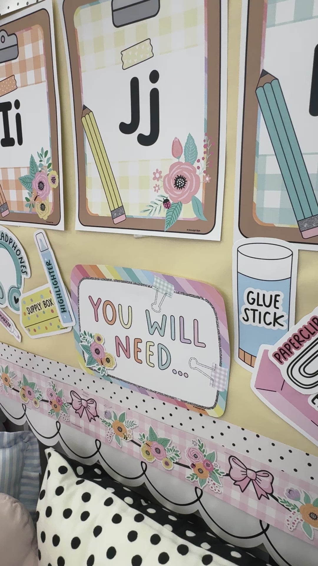 pastel rainbow visual supplies 