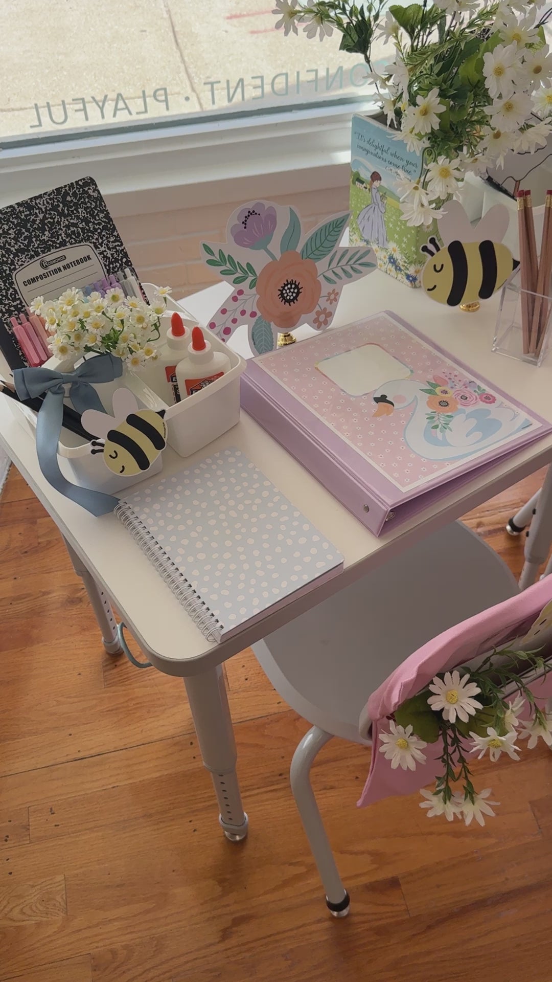 Pastel editable binder covers and spines 