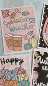 fall classroom decor pastel