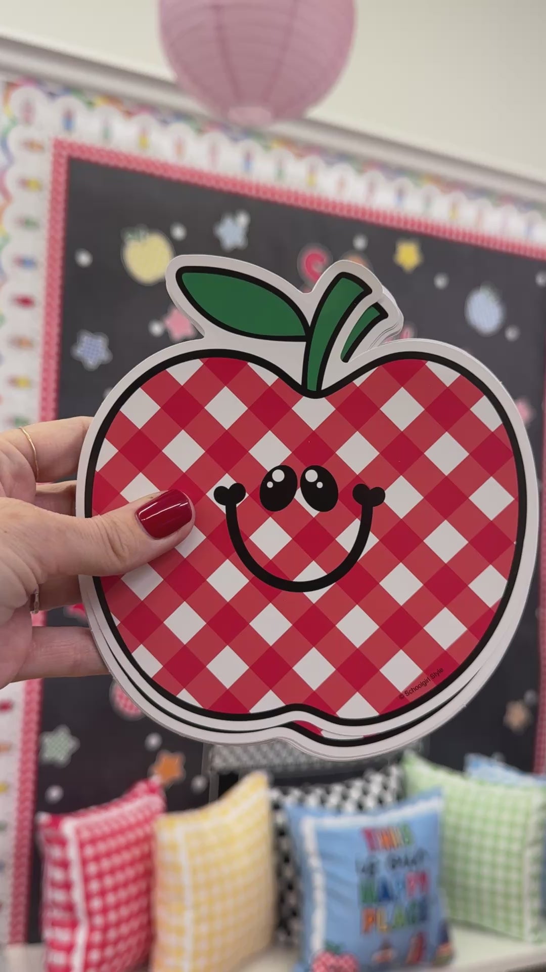 Retro Apple Cutouts | 90s Teacher
