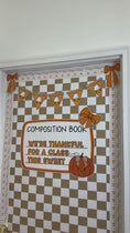 Load and play video in Gallery viewer, a slice of gratitude thanksgiving pre printed door decor 
