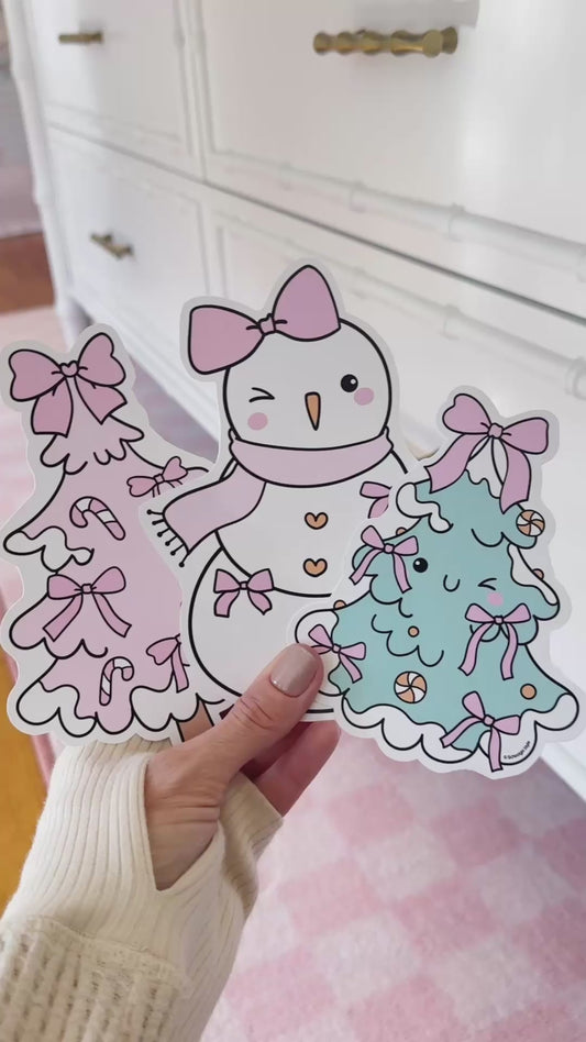 Printable Christmas Snowman Cutouts | Frosted School Days