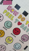 Load and play video in Gallery viewer, How do you feel today rainbow pastel poster 

