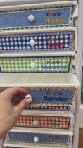 Load and play video in Gallery viewer, 90s teacher editable cart labels
