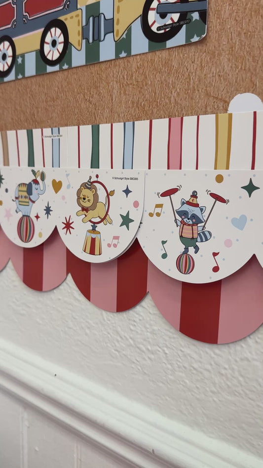 once upon a circus border
