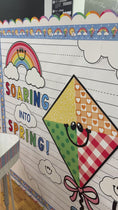 Load and play video in Gallery viewer, 90s teacher seasonal spring bulletin board set 
