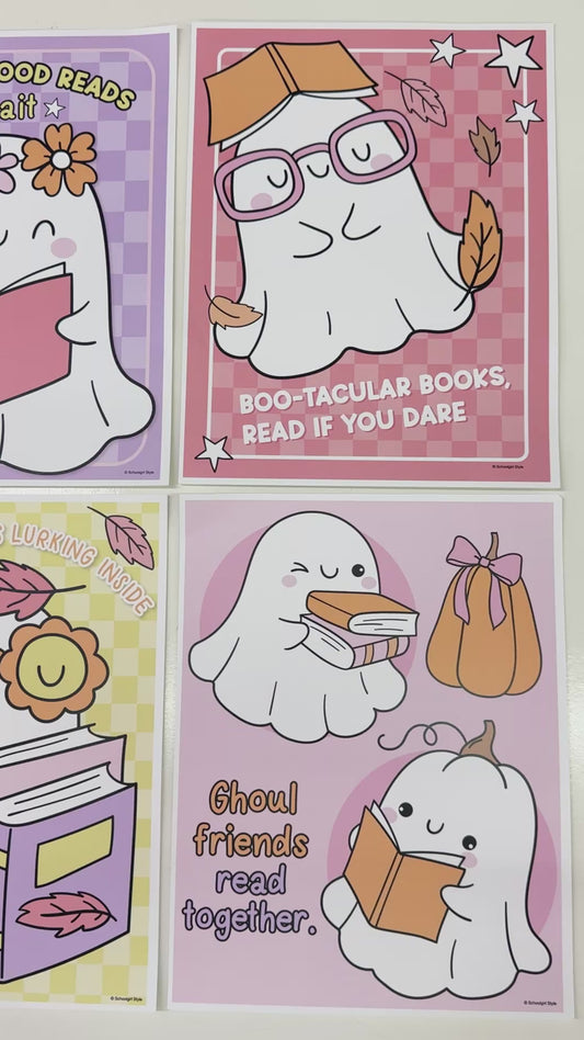 Printable Halloween Mini Posters | Spooktacular Readers