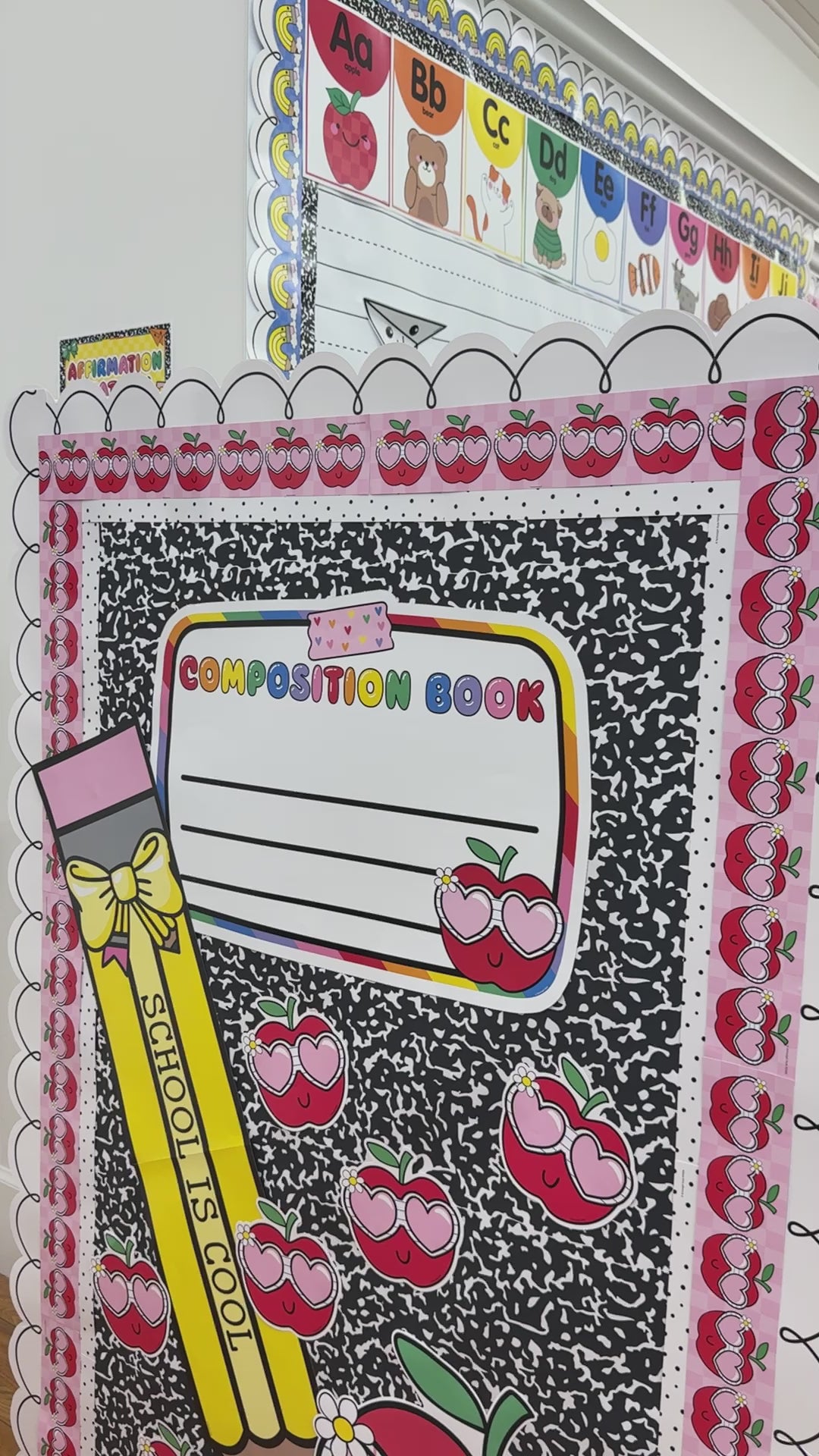 rainbow composition notebook statement piece 