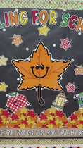 Load and play video in Gallery viewer, Falling For School Retro Bulletin Board Set | 90s Teacher
