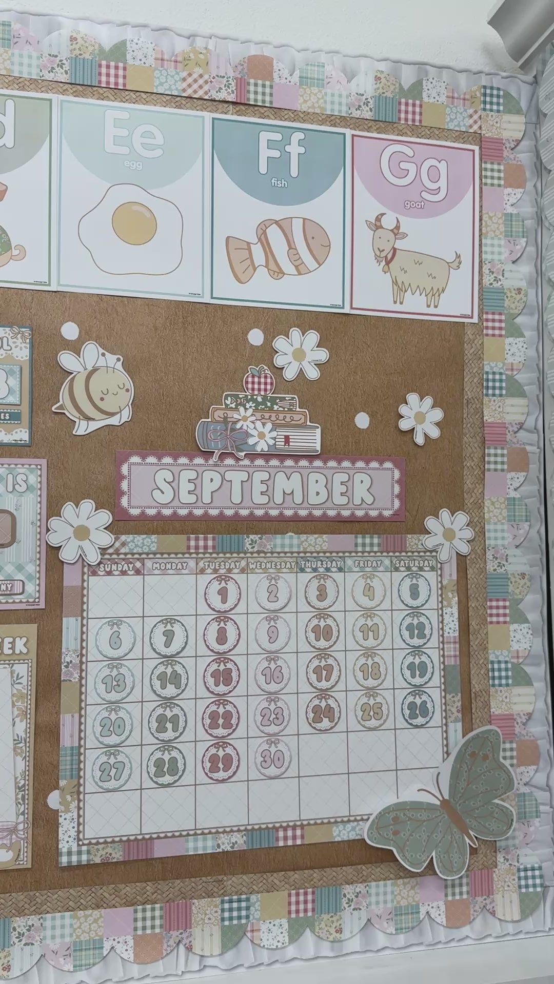 miss honey cottage classroom calendar