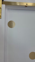 Load and play video in Gallery viewer, Gold glitter polka dot bulletin board cutouts

