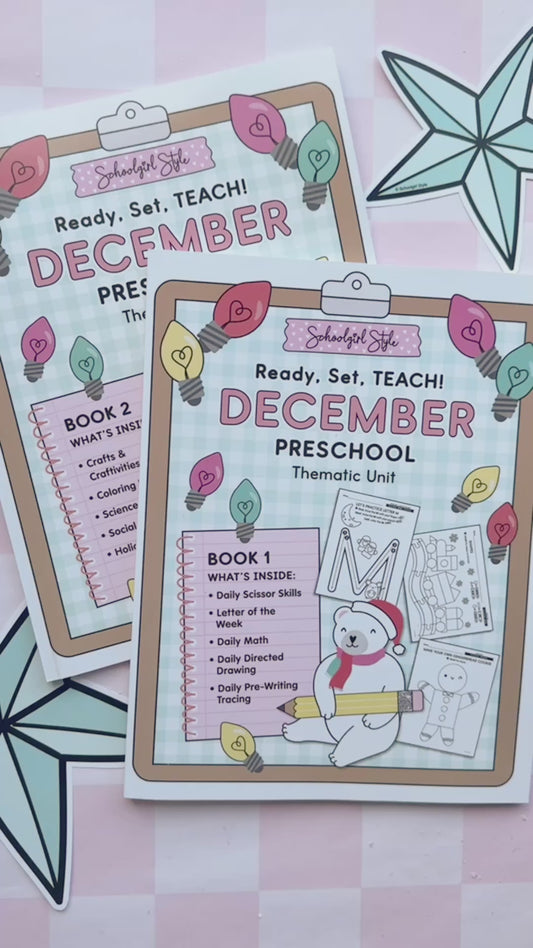 Ultimate Preschool December Thematic Unit Bundle
