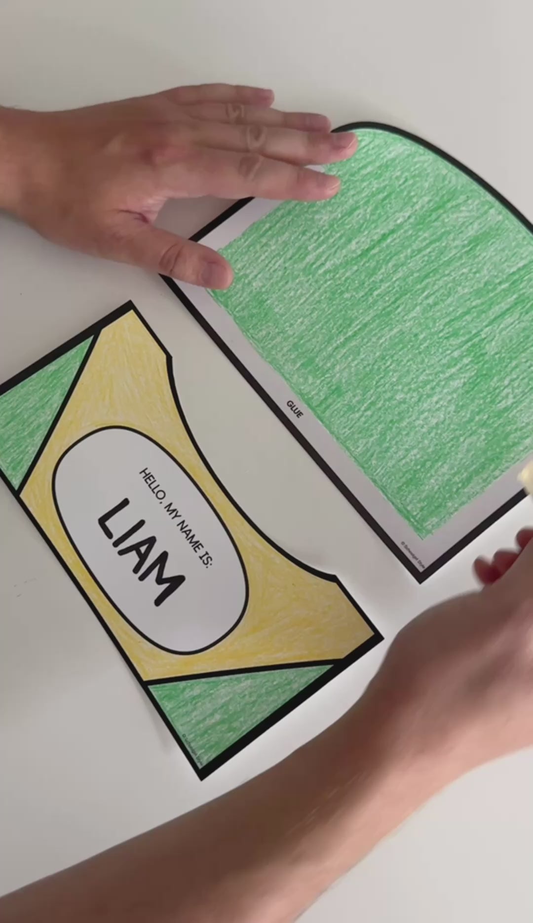 Second Grade September Crayon Box Craftivity Bulletin Board Set