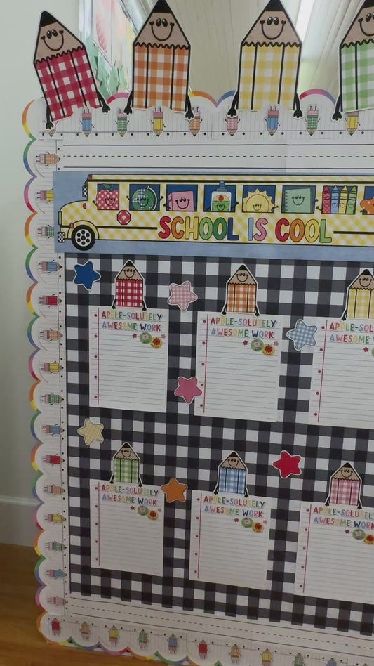 90s teacher school is cool banner